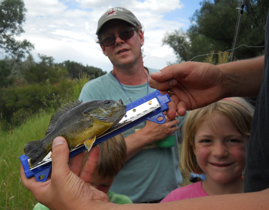 We catch some fish, oh yeah!